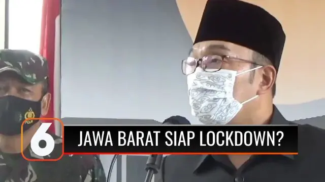 VIDEO: Wagub Jawa Barat Usul Lockdown Karena Covid-19 Melonjak, Ridwan Kamil: Tunggu Kewenangan Pusat