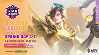 Link Live Streaming AOV Star League B Series 2022 di Vidio, 1-4 Februari 2022. (Sumber : dok. vidio.com