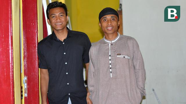 Utam Rusdiana dan Ridwan Tawainella (Arema FC)
