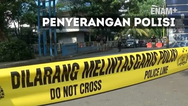 ENAM PLUS: Pria Berpakaian Hitam Serang Kapolsek dan 2 Polisi di Tangerang