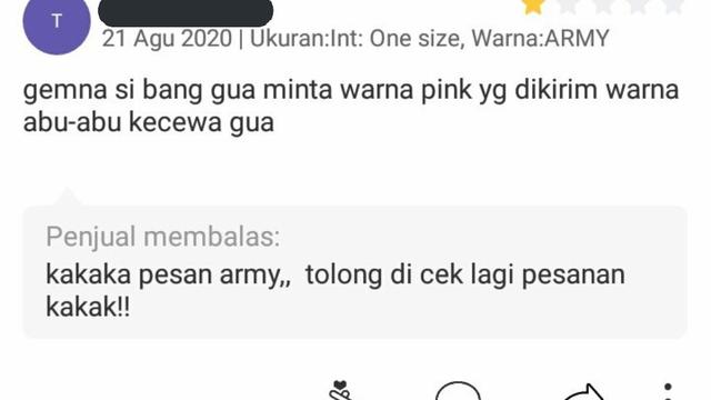 10 Ulasan Kocak Pembeli Usai Beli Barang Online