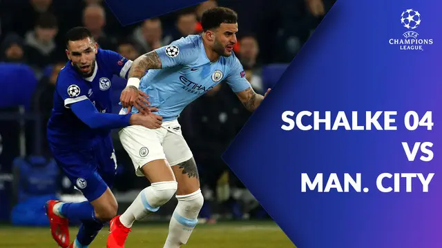 VIDEO: 10 Pemain Manchester City Menang Dramatis Atas Schalke 04