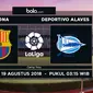 La Liga Barcelona Vs Deportivo Alaves (Bola.com/Adreanus Titus)