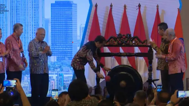 Presiden Joko Widodo (Jokowi) dalam pidatonya acara MUNAS REIX VII 2023, yang disiarkan secara daring pada Rabu (9/8/2023).