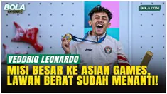 Veddriq Leonardo siap tampil di Kualifikasi Asian Games 2026 di Meisan, China, mulai 9 April. Ia menargetkan lolos otomatis dari nomor speed putra, sambil mewaspadai persaingan ketat dari China, Kazakhstan, dan Iran.