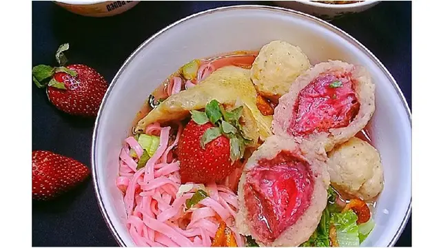 6 Potret Bakso Isi Buah Ini Bikin Heran, Ada yang Pakai Durian