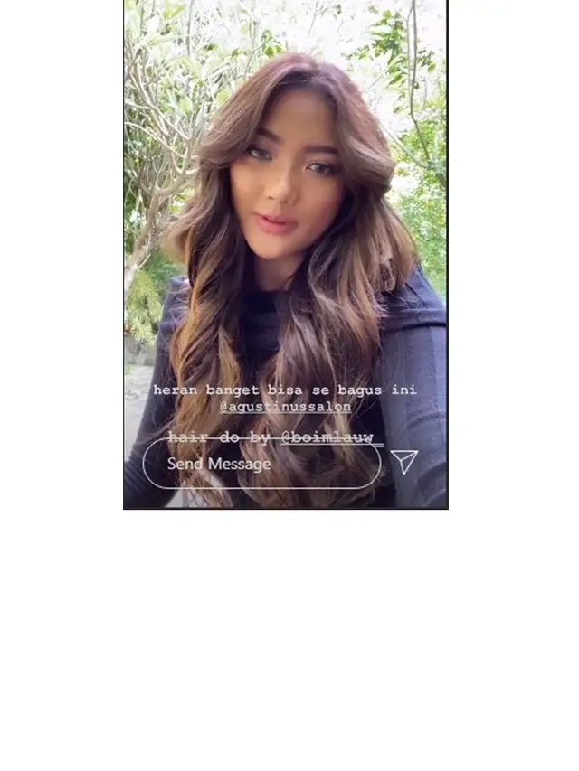 7 Potret Terbaru Marion Jola dengan Rambut Panjang, Bikin Pangling