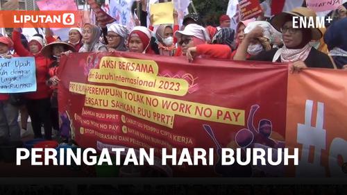 VIDEO: Aksi PRT di Hari Buruh