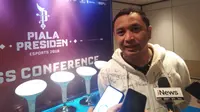 Giring Ganesha Ketua Organizing Committee Piala Presiden Esports 2019 saat jumpa pers di Jakarta, Selasa (12/3). (Liputan6.com/Cakrayuri Nuralam)