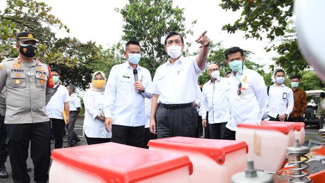 Menteri Koordinator Kemaritiman dan Investasi RI Luhut B. Pandjaitan