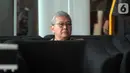 Sekjen Kementerian Kelautan dan Perikanan (KKP) Nilanto Perbowo menunggu panggilan petugas untuk menjalani pemeriksaan di Gedung KPK, Jakarta, Selasa (15/10/2019). Nilanto Perbowo diperiksa untuk tersangka Direktur PT Navy Arsa Sejahtera Mujib Mustofa. (merdeka.com/Dwi Narwoko)