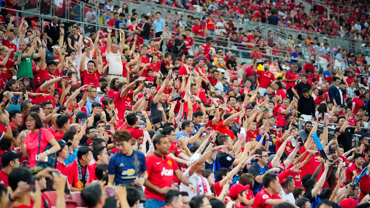 Suporter Manchester United - ICC 2019