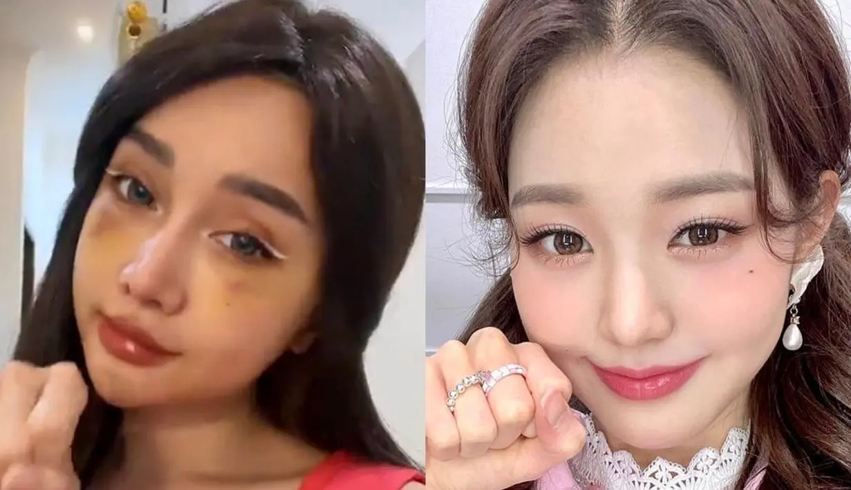 Namun, banyak netizen yang menyebut wajah baru Lucinta Luna ini mirip Wonyoung IVE.  Bagaimana menurutmu, Sahabat Fimela? (Instagram/lucintaluna_manjalita/Twitter/tanyakanrl).