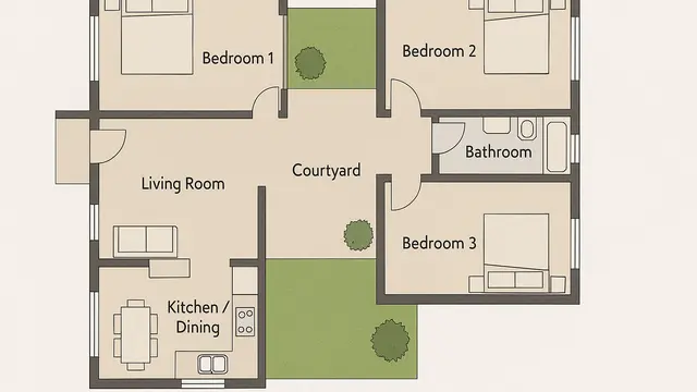 5 Desain Rumah Sederhana 3 Kamar Tidur Minimalis Cantik untuk Hunian di Kampung