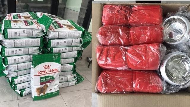 Jin menyumbang untuk anjing terlantar. (Sumber: Soompi)