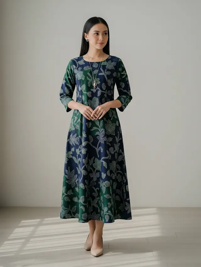 Inspirasi Outfit Natal Bernuansa Nusantara Model Batik Modern Potongan Elegan