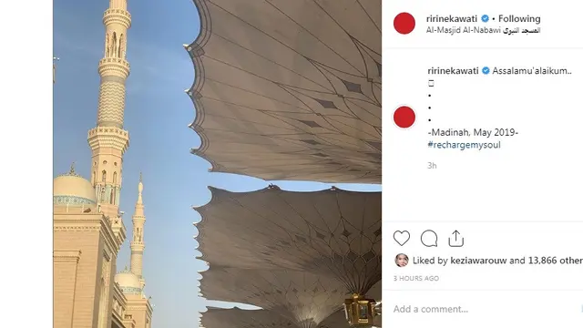Ririn Ekawati (Foto: Instagram)