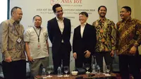 Press Briefing Asia IoT Business Platform Indonesia 2019. Liputan6.com/Linda Fahira Putri