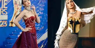 Lihat di sini beberapa potret red carpet look Luna Maya yang totalitas menawannya.