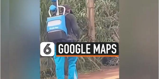 VIDEO: Viral Begini Cara Google Maps Tampilkan Street View di Aplikasinya