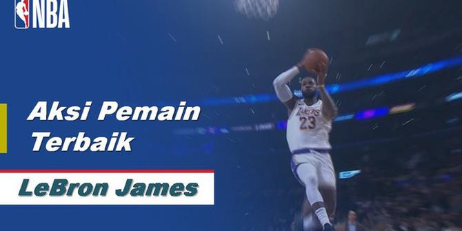 VIDEO: Aksi Terbaik LeBron James Saat LA Lakers Kalahkan Phoenix Suns 117-107