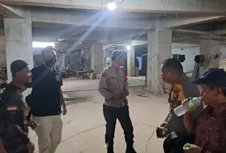 Empat pekerja ditemukan tewas di sebuah proyek bangunan bertingkat di Jalan TB Simatupang, Jagakarsa, Jakarta Selatan. (Dok. Istimewa)