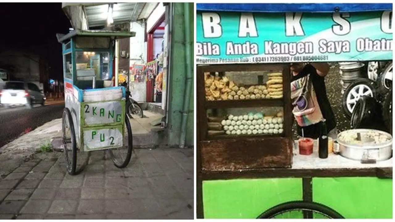 6 Singkatan di Gerobak Jualan Makanan Ini Bikin Pembeli Mikir Keras
