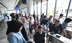 PT ASDP Indonesia Ferry (Persero) mencatat, total 355.709 orang tinggalkan Jawa menuju Sumatera jelang libur Natal 2025. (Foto: ASDP Indonesia Ferry)