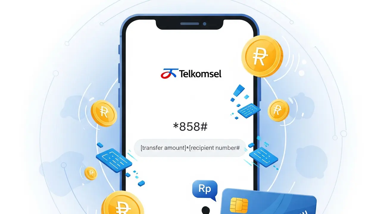 Kode Transfer Pulsa Telkomsel.