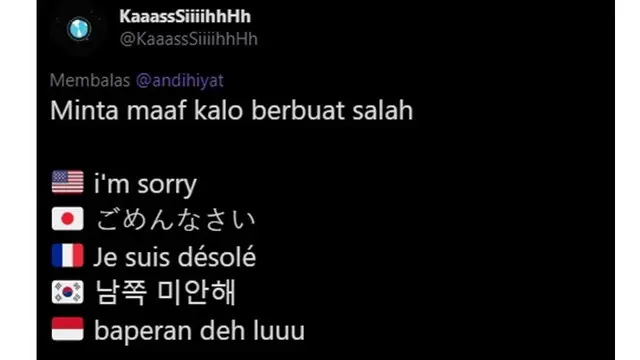 7 Cara Minta Maaf Versi Netizen Ini Bikin Geleng Kepala