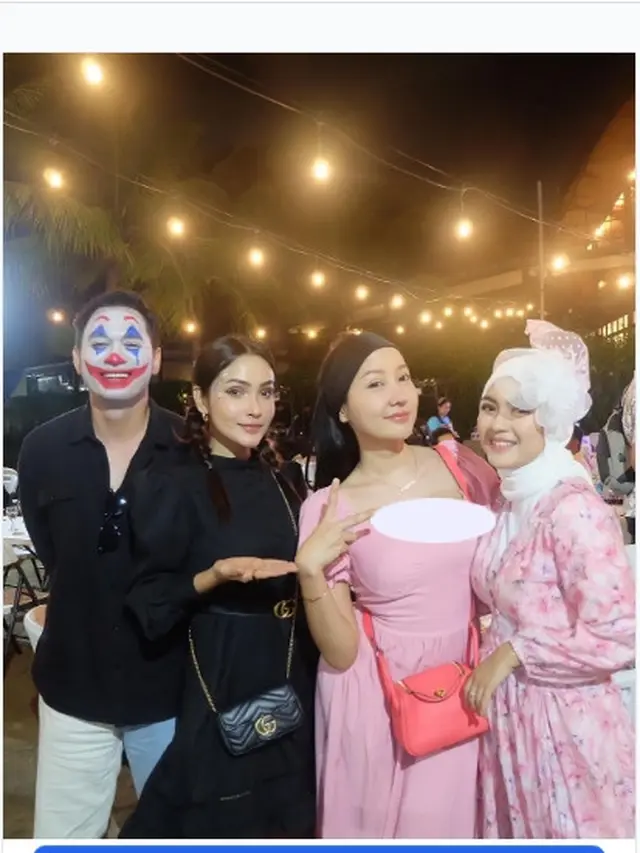 Xarena anak Siti Badriah dan Krisjiana Baharudin rayakan ultah pertama (Foto: IG vizzadara)