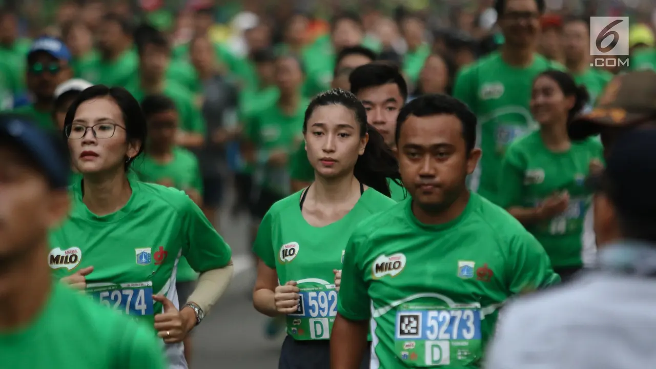 Lomba lari MILO Jakarta International 10K 2017