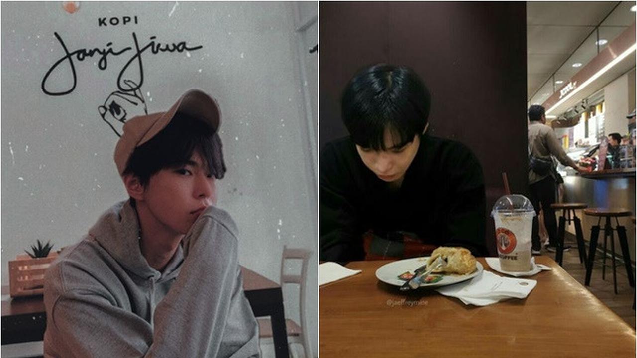 6 Editan Foto Idol K-Pop Lagi Nongkrong di Kafe Ini Bikin Halu