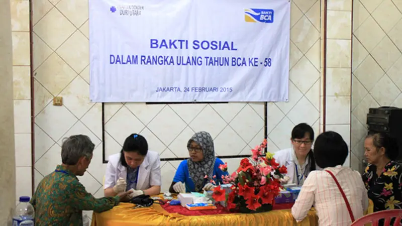 HUT-58, BCA Resmikan Klinik Medika dan Gelar Pengobatan Gratis 