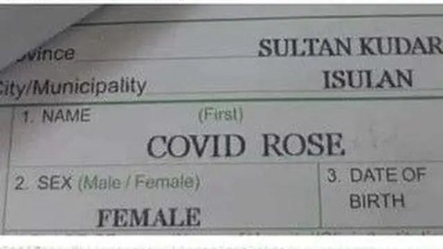 5 Potret Nama Anak Terinspirasi dari Virus COVID-19 Ini Kelewat Kreatif