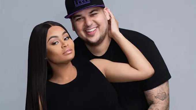 [Bintang] Rob Kardashian dan Blac Chyna 