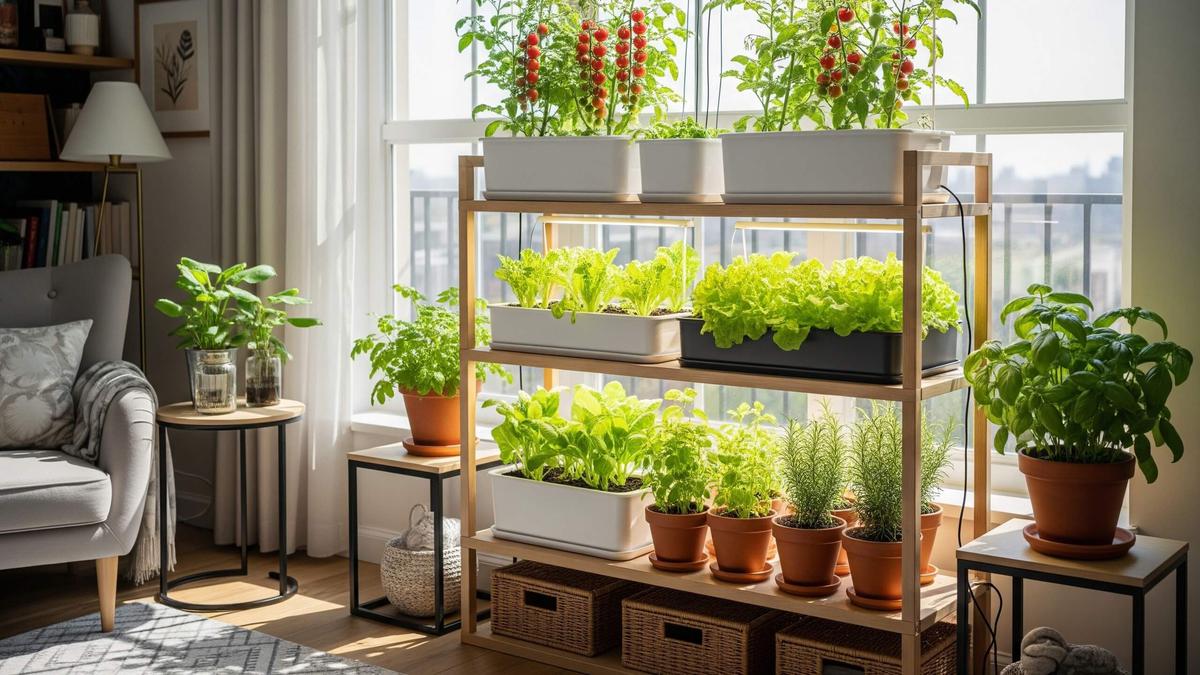 10 Kebun Sayur yang Bisa Ditanam di Pot Kecil dalam Apartemen, Panen Segar di Lahan Terbatas