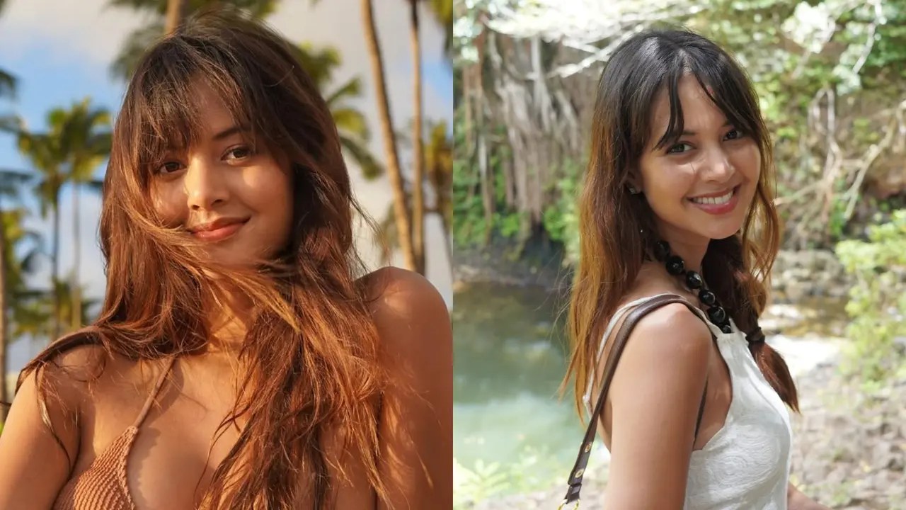 Sering Dikira Kembung, Aurelie Moeremans Pamer Baby Bump dengan Outfit Bumil Bernuansa Tropical Look