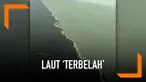 Fenomena air laut terbelah menjadi dua warna terjadi di Selat Madura atau lebih tepatnya di bawah Jembatan Nasional Surabaya-Madura. Sontak fenomena alam ini membuat ramai warganet di jagad maya.