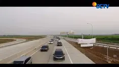 Jalan Tol Fungsional sepanjang 150 kilometer dari Brebes timur ke Semarang ini dibuka oleh Kapolda Jawa Tengah Irjen Condro Kirono.