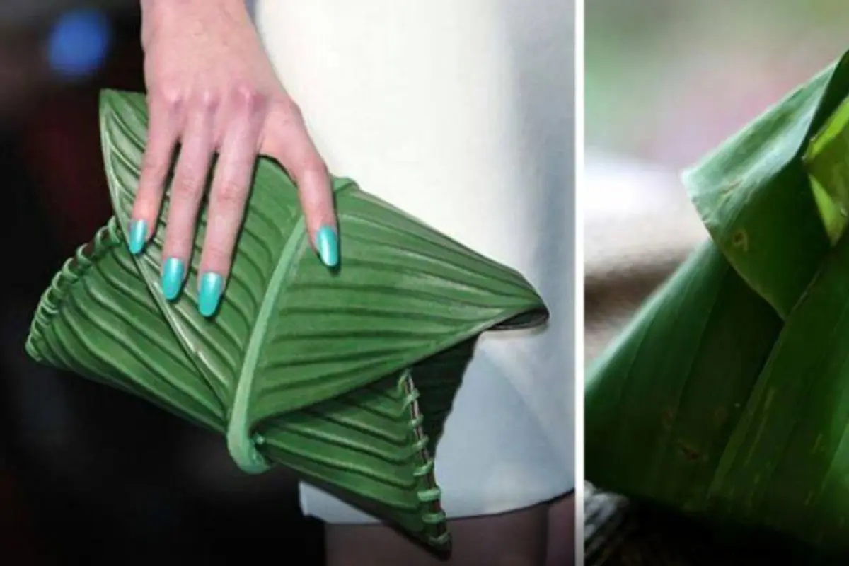 Tampilan Tas Fashionable Ini Mirip Bungkusan Nasi Uduk