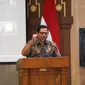 Penjabat Gubernur Jawa Tengah, Nana Sudjana dalam kegiatan Koordinasi Optimalisasi Pelaksanaan SPI di Provinsi Jawa Tengah bersama KPK, Selasa (26/3/2024). (Foto: Istimewa)