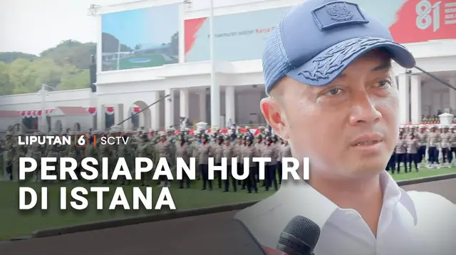 Persiapan HUT RI di Istana