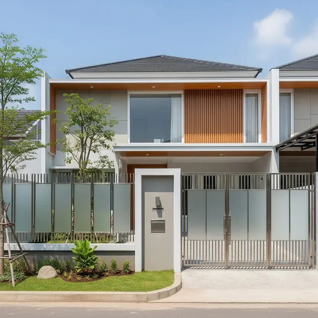 9 Inspirasi Pagar Rumah Anti Ular dari Bahan Stainless Steel, Aman dan Estetis
