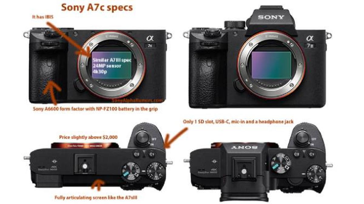 kamera a7c