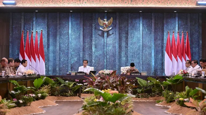 Sidang Kabinet Perdana di IKN