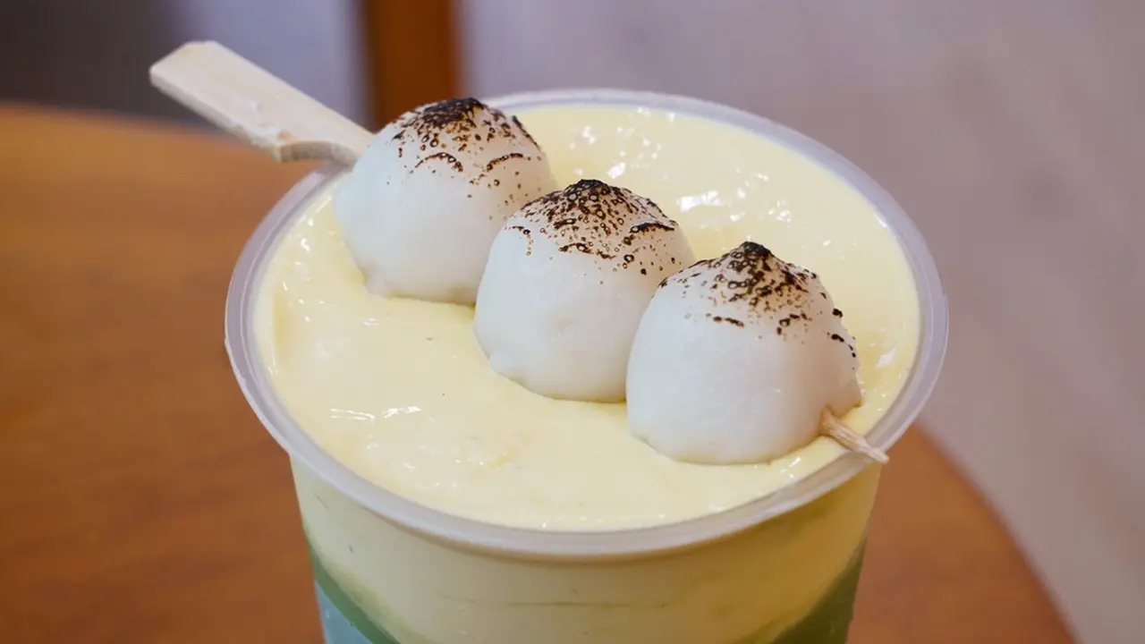 dango milk tea minuman kekinian jepang