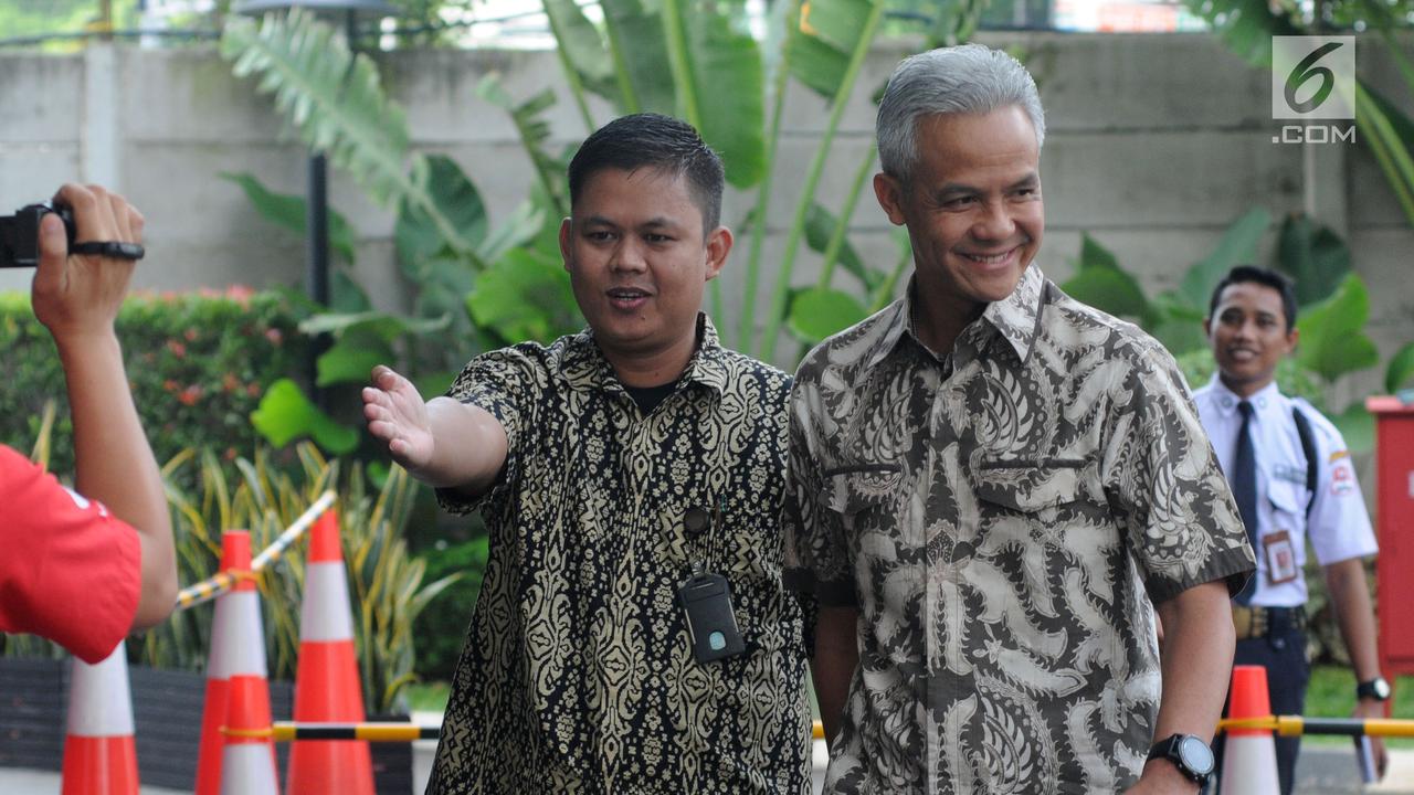 KPK Periksa Ganjar Pranowo sebagai Saksi Kasus E-KTP
