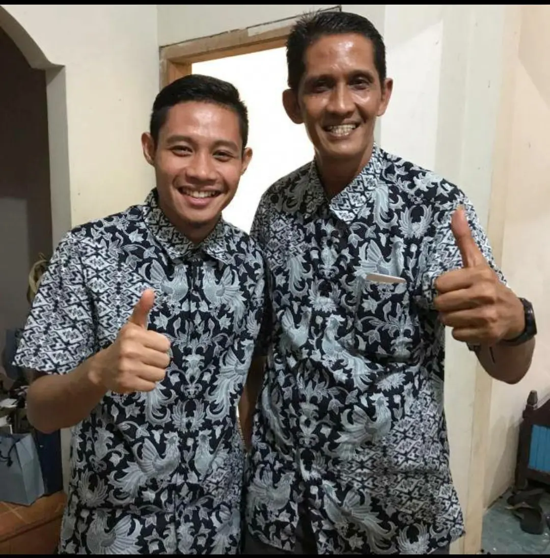   Evan Dimas dan Ayah, Condro Darmono. (Liputan6.com/Dimas Angga)