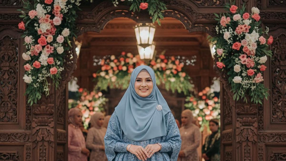 10 Model Kebaya Brokat Syari untuk Ibu Pengantin yang Anggun dan Tetap Nyaman
